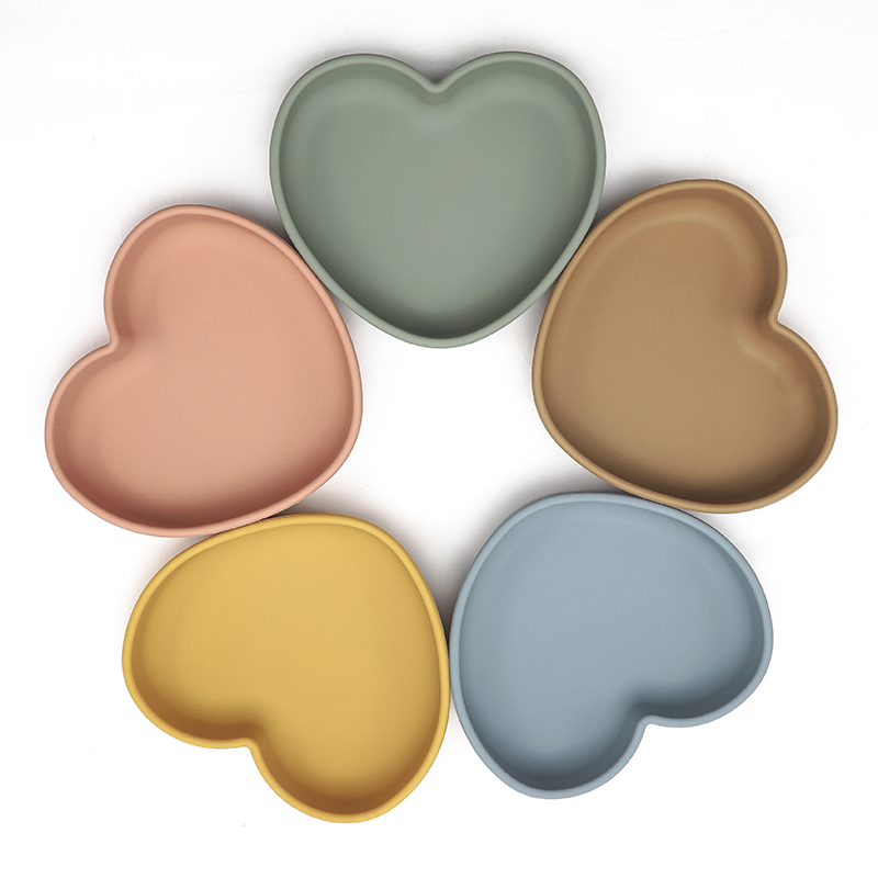 Baby Food Quality - Assiettes alimentaires solides en Silicone de