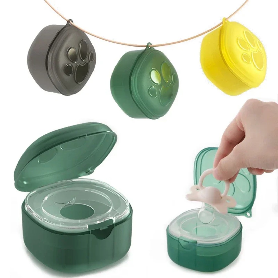 Baby Food Storage - Boîte à sucette en Silicone de