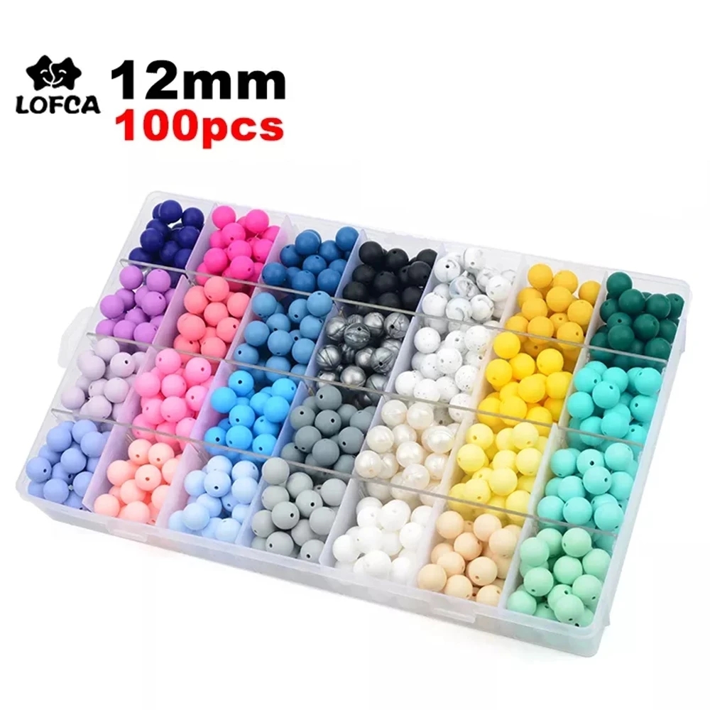 Baby Food Ingredients - LOFCA 12mm 100 pièces perles de