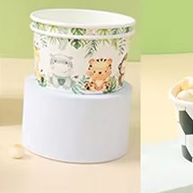 Bol en papier imprimé fraise a - Baby Food With Avocado avis et prix