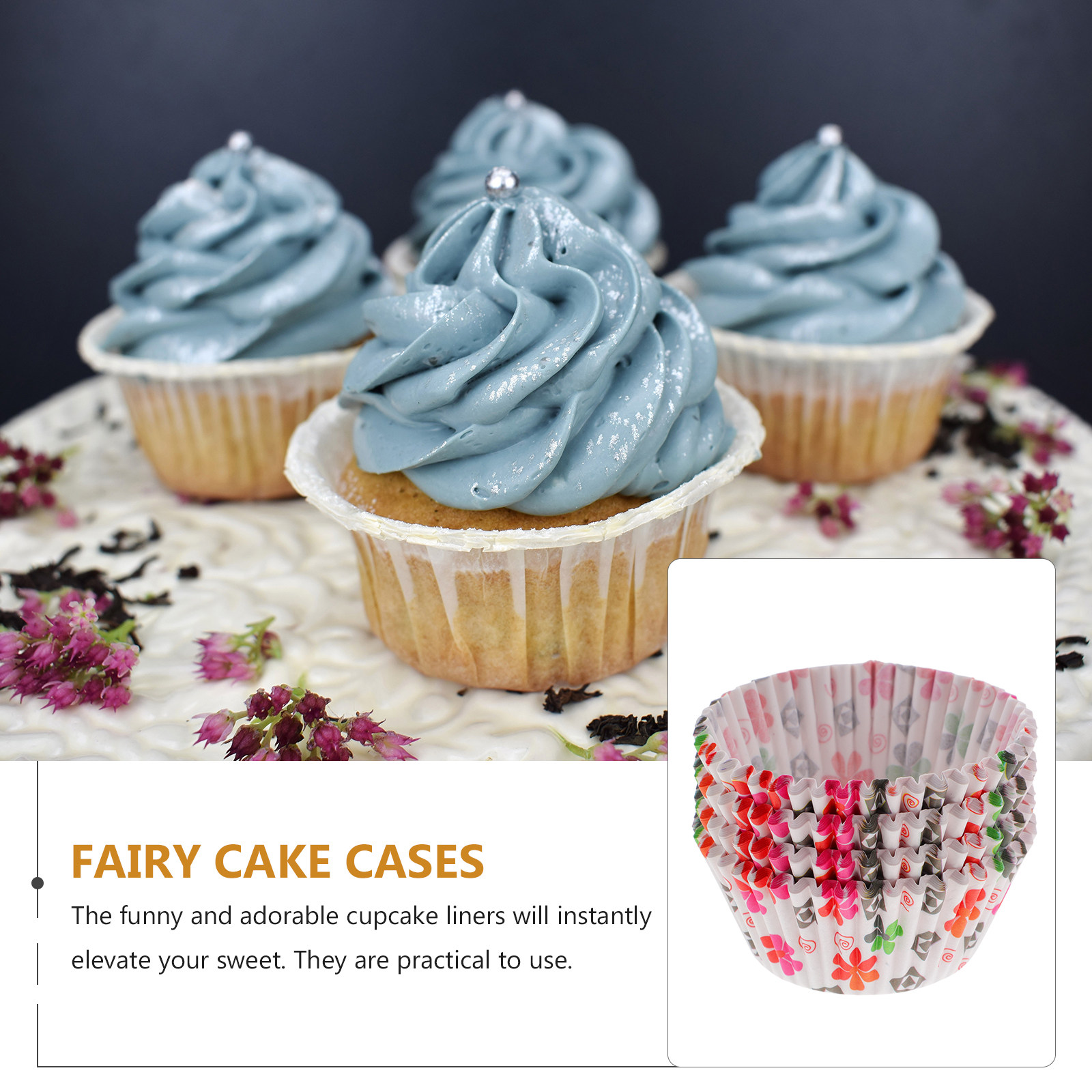 200 moules à cupcakes en papie - Baby Food Dessert avis et prix