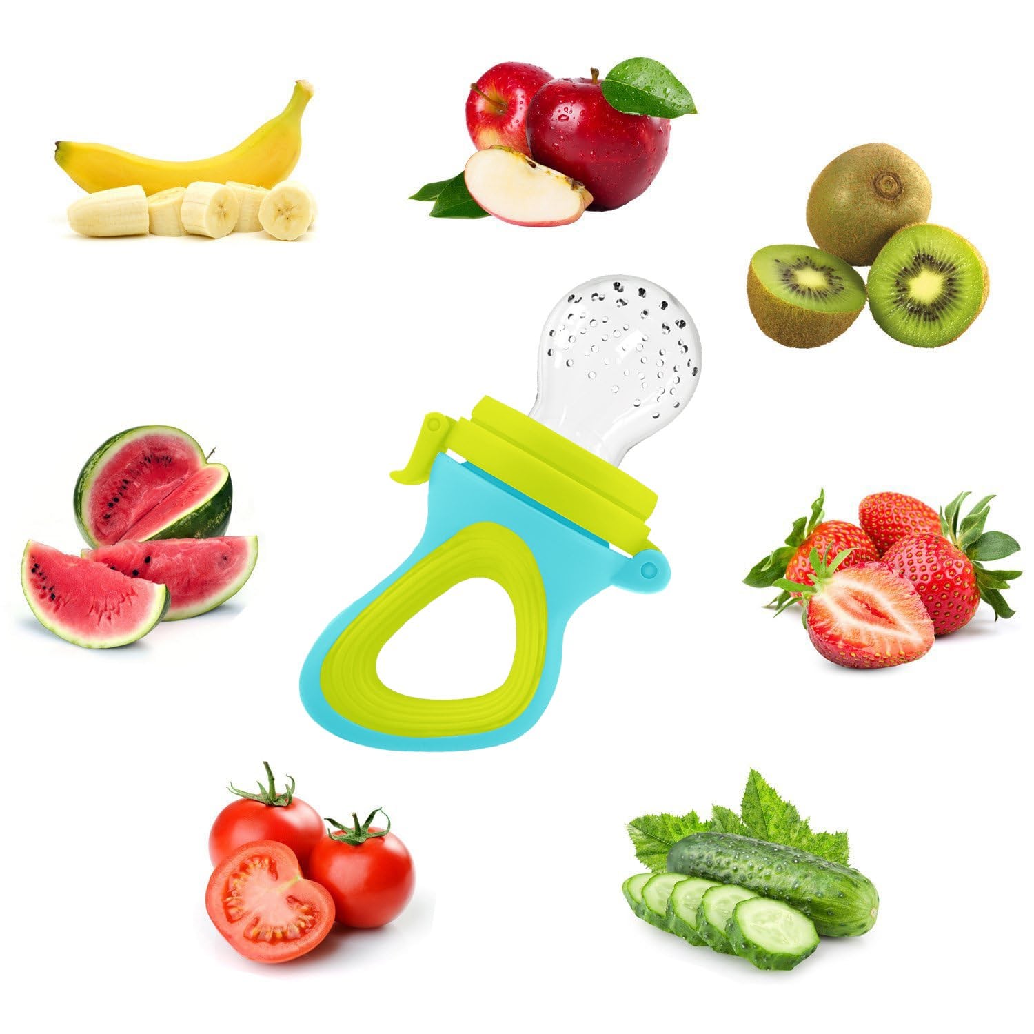 BiSantos à presser en silicone - Baby Food Utensil avis et prix
