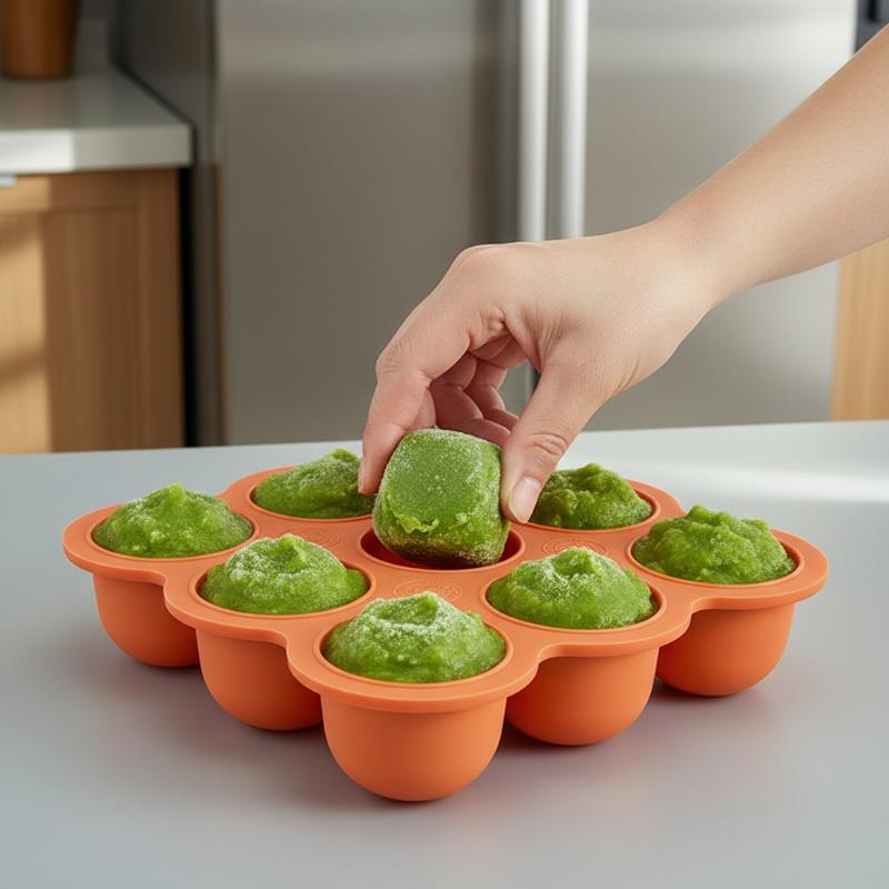 Conteneur en silicone pour ali - Baby Kitchen Food avis et prix