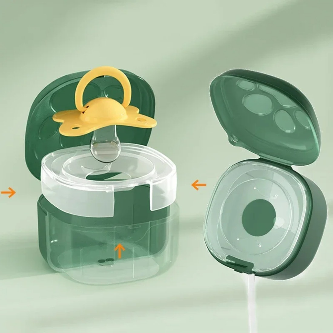 Boîte à sucette en Silicone de - Baby Food Storage avis et prix