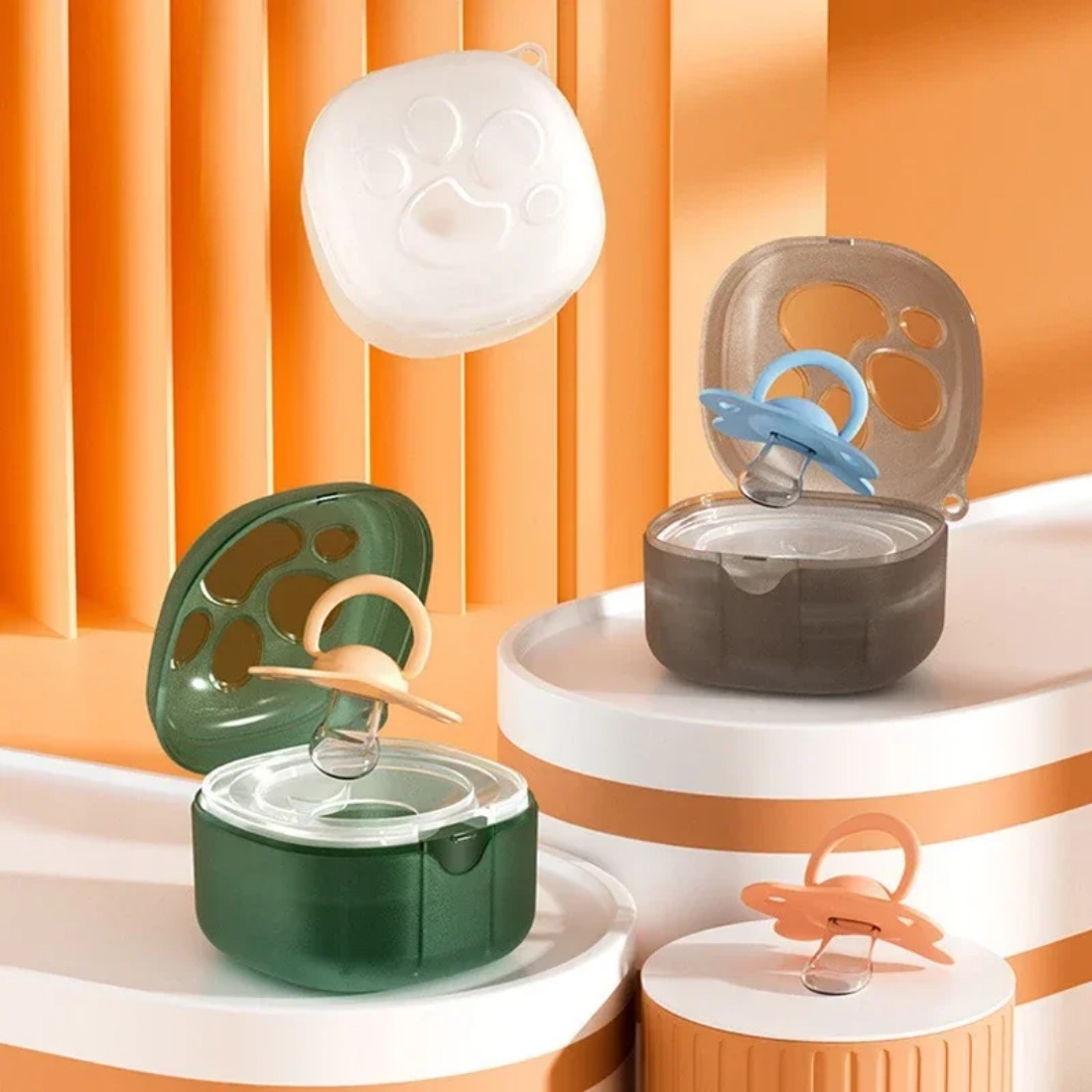 Boîte à sucette en Silicone de - Baby Food Storage avis et prix