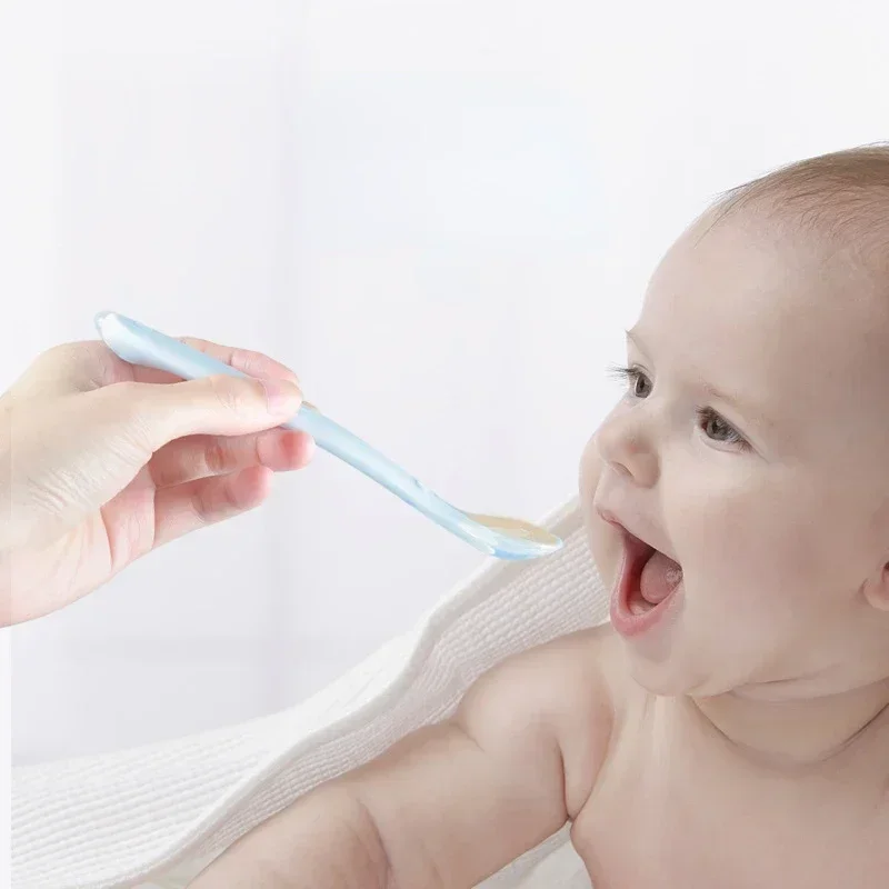 Cuillère en Silicone souple po - Baby Food Utensil avis et prix