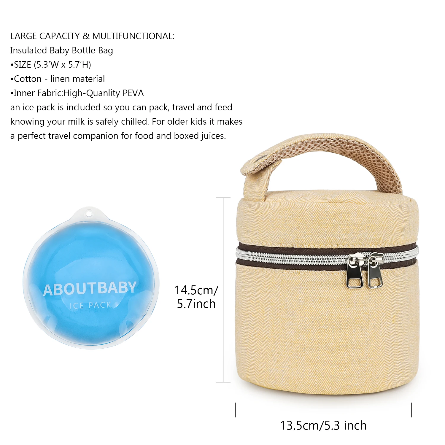 Sac à biberons imperméable à t - Baby Food Storage avis et prix